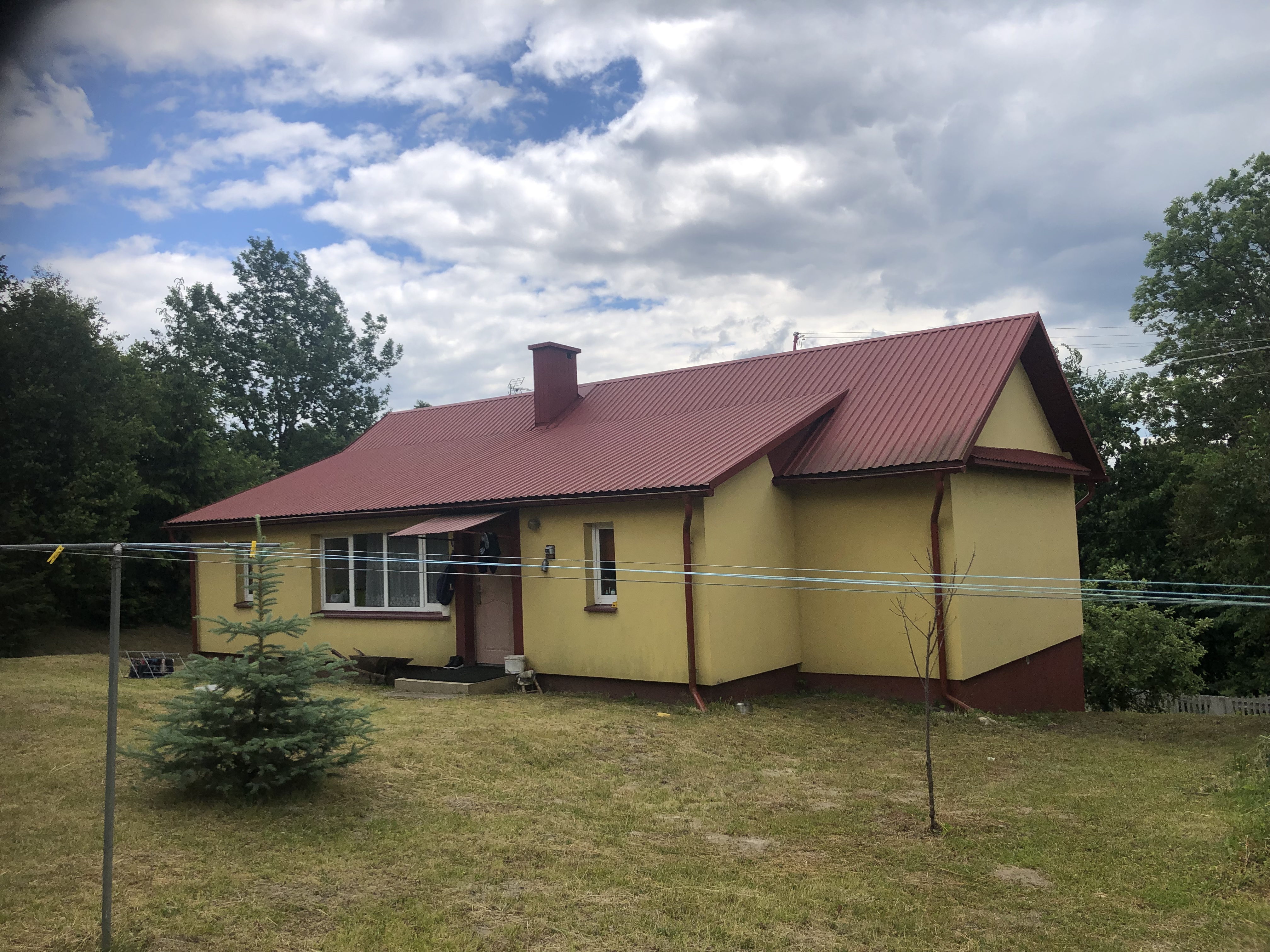 Gospodarstwo niecale 6 ha dom budynki las laka pole