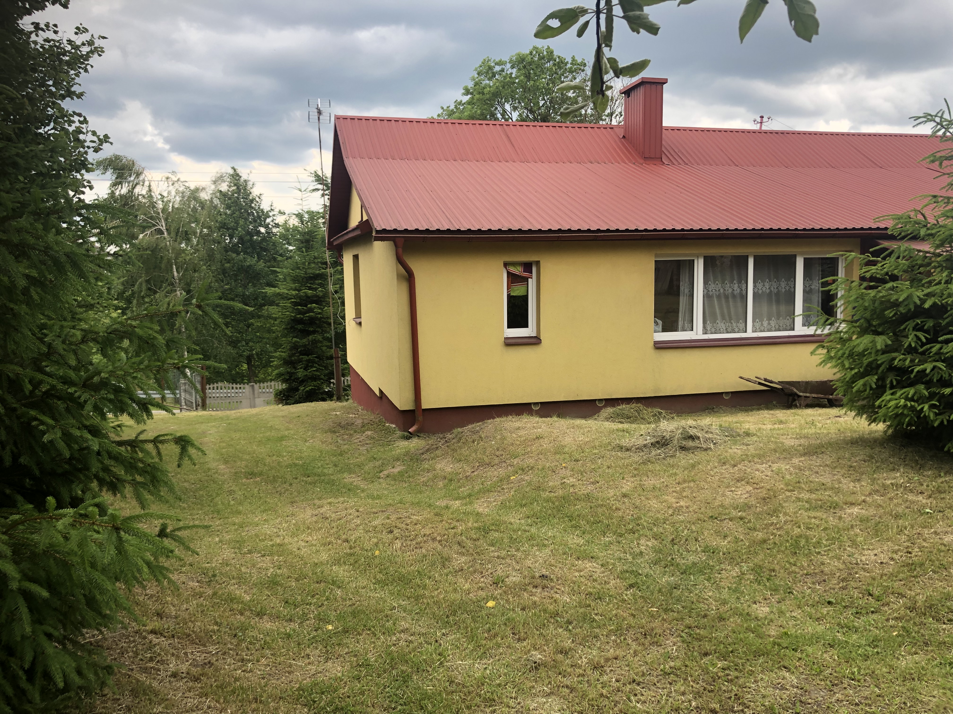 Gospodarstwo niecale 6 ha dom budynki las laka pole