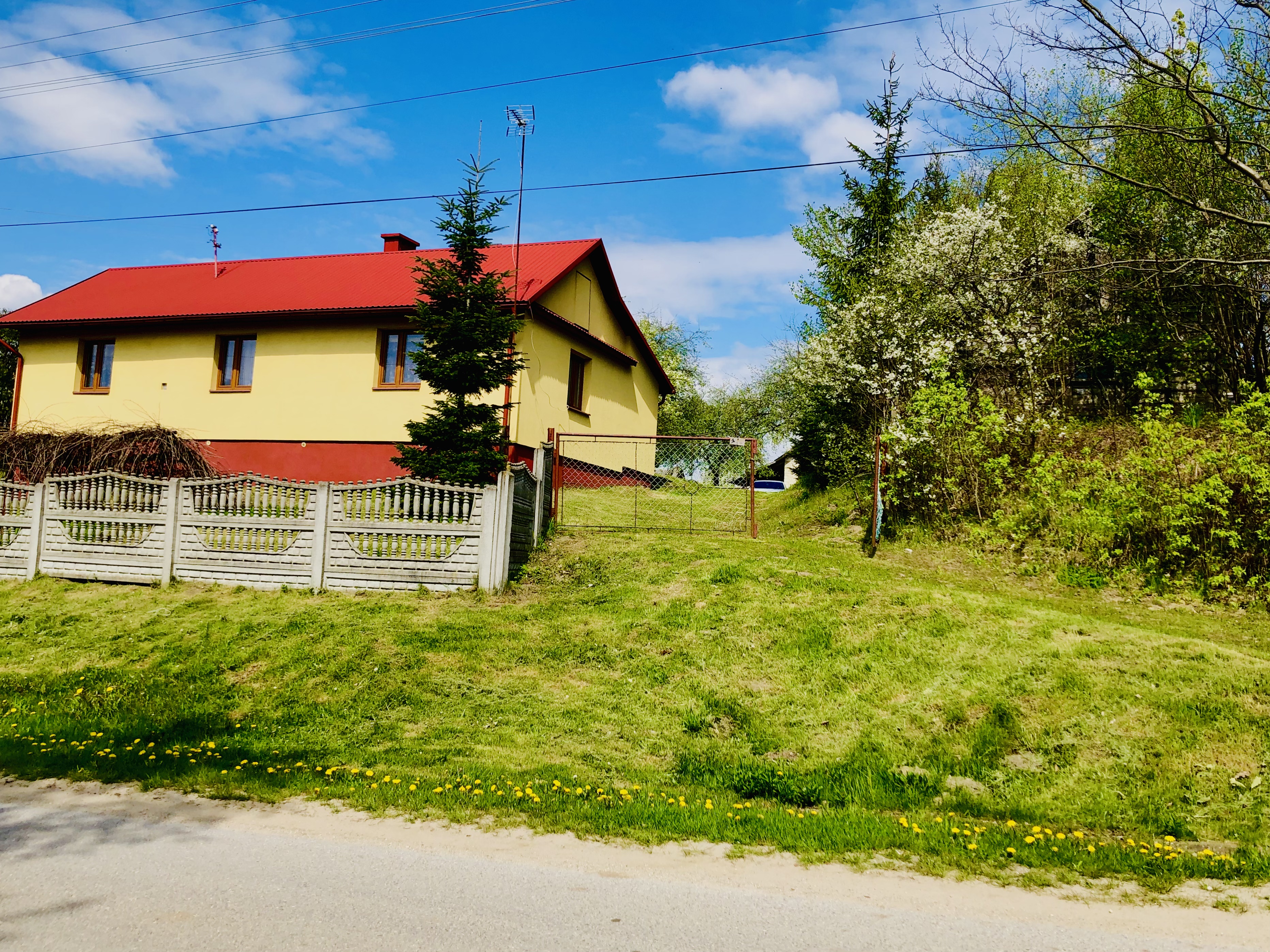 Gospodarstwo niecale 6 ha dom budynki las laka pole