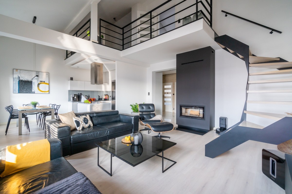 2 poziomy - nowe budownictwo - przestrzeń