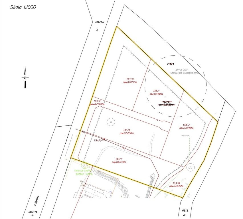 Działka pod zab. usługową | Ślęza | Kobierzyce