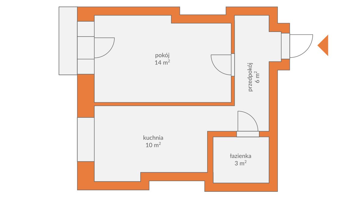 BIELANY  Blisko Lasku   Oddzielna kuchnia